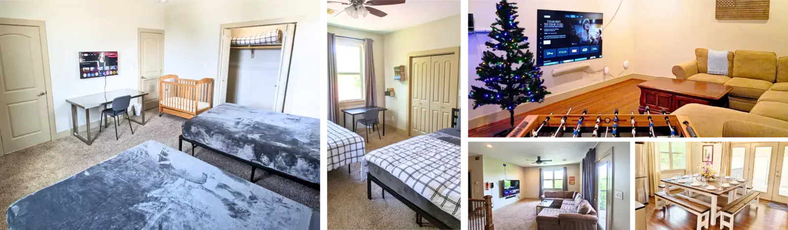 Ozark Houston furnished group vacation rental near the Texas Medical Center